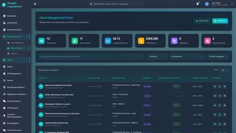 Client Management Portal
